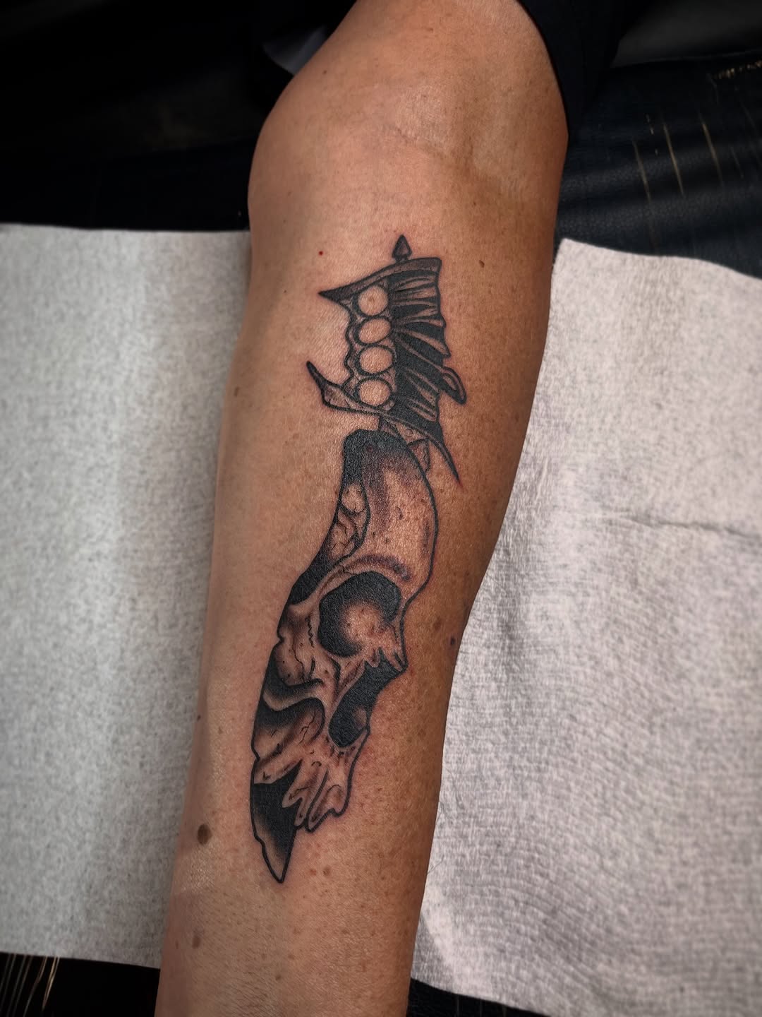 Tattoo by @tattooedbyjake — black_and_grey, realism