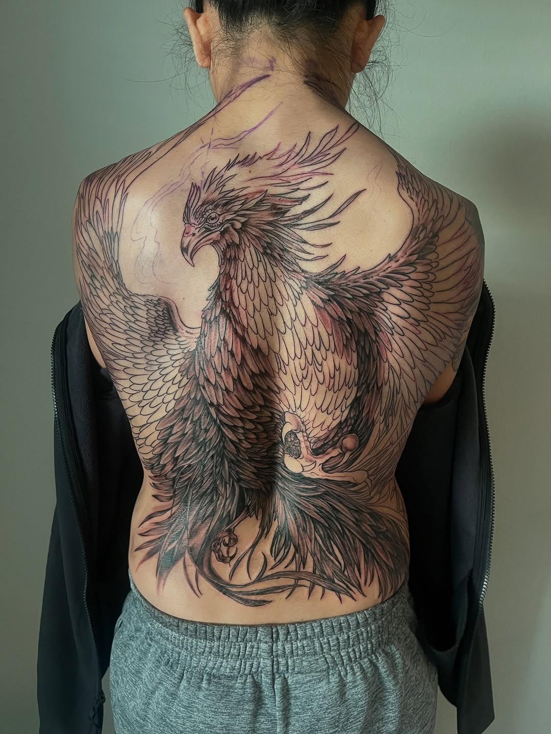Tattoo by @janellecubatattoo — illustrative, black_and_grey