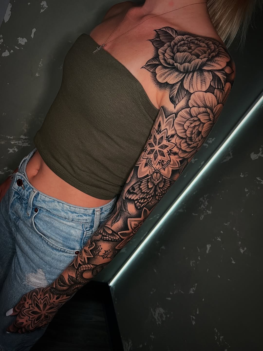 Tattoo by @kbalzer_tattoos β black_and_grey, illustrative
