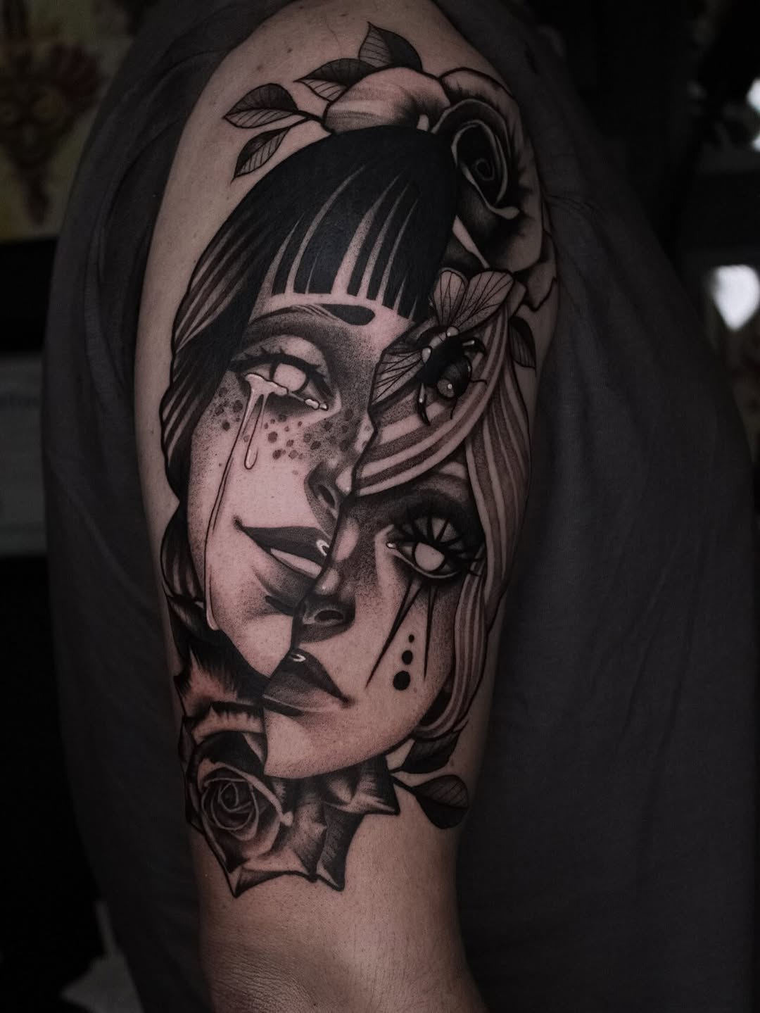 Tattoo by @danielm.ttt — black_and_grey, realism