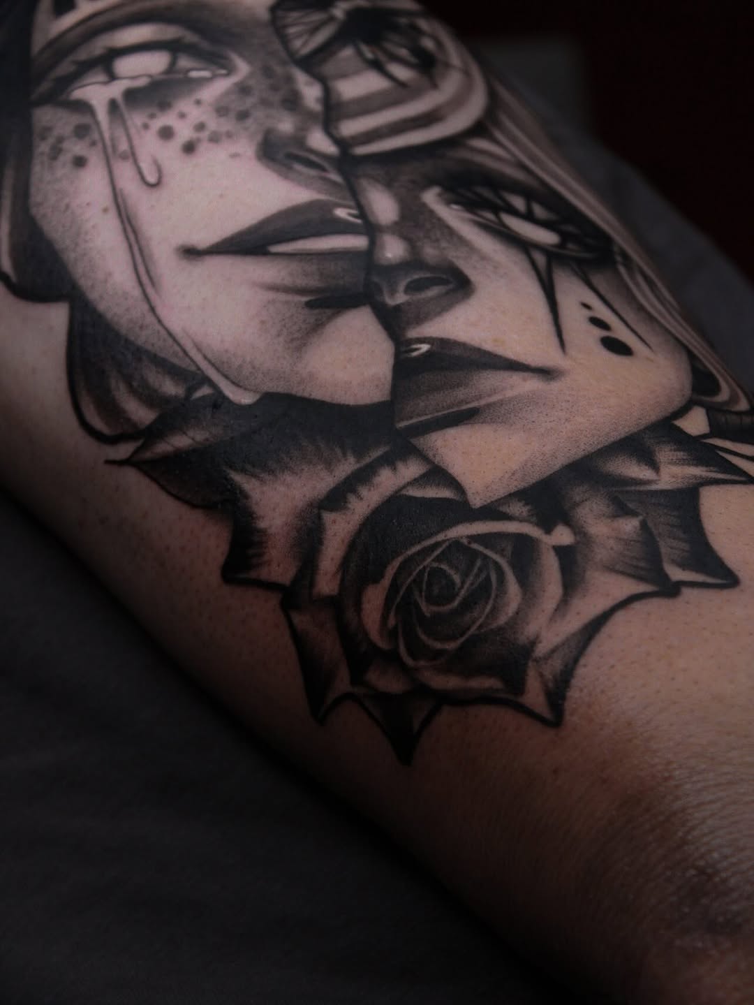 Tattoo by @danielm.ttt — black_and_grey, realism