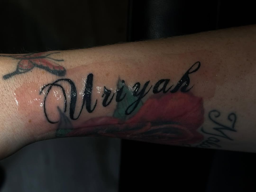 Tattoo by @culturadelareyna — lettering_script