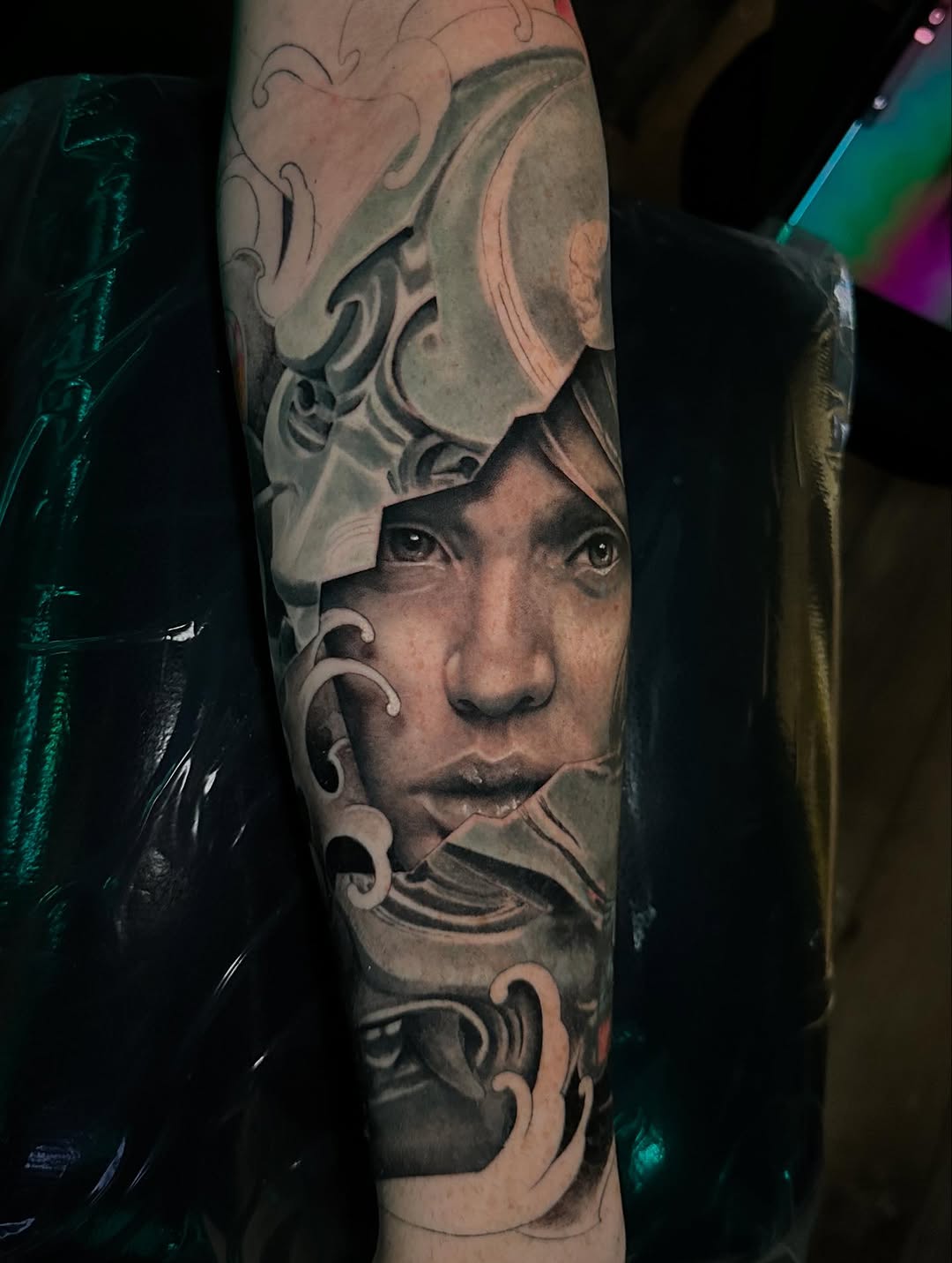 Tattoo by @mrlanecollins — realism, black_and_grey