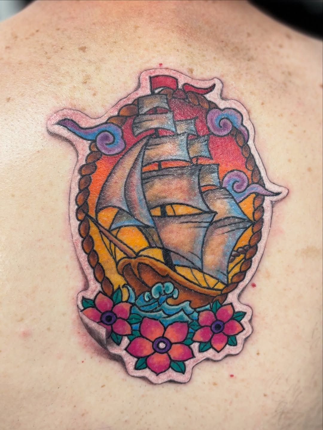 Tattoo by @saras_artistic_adventures — american_traditional