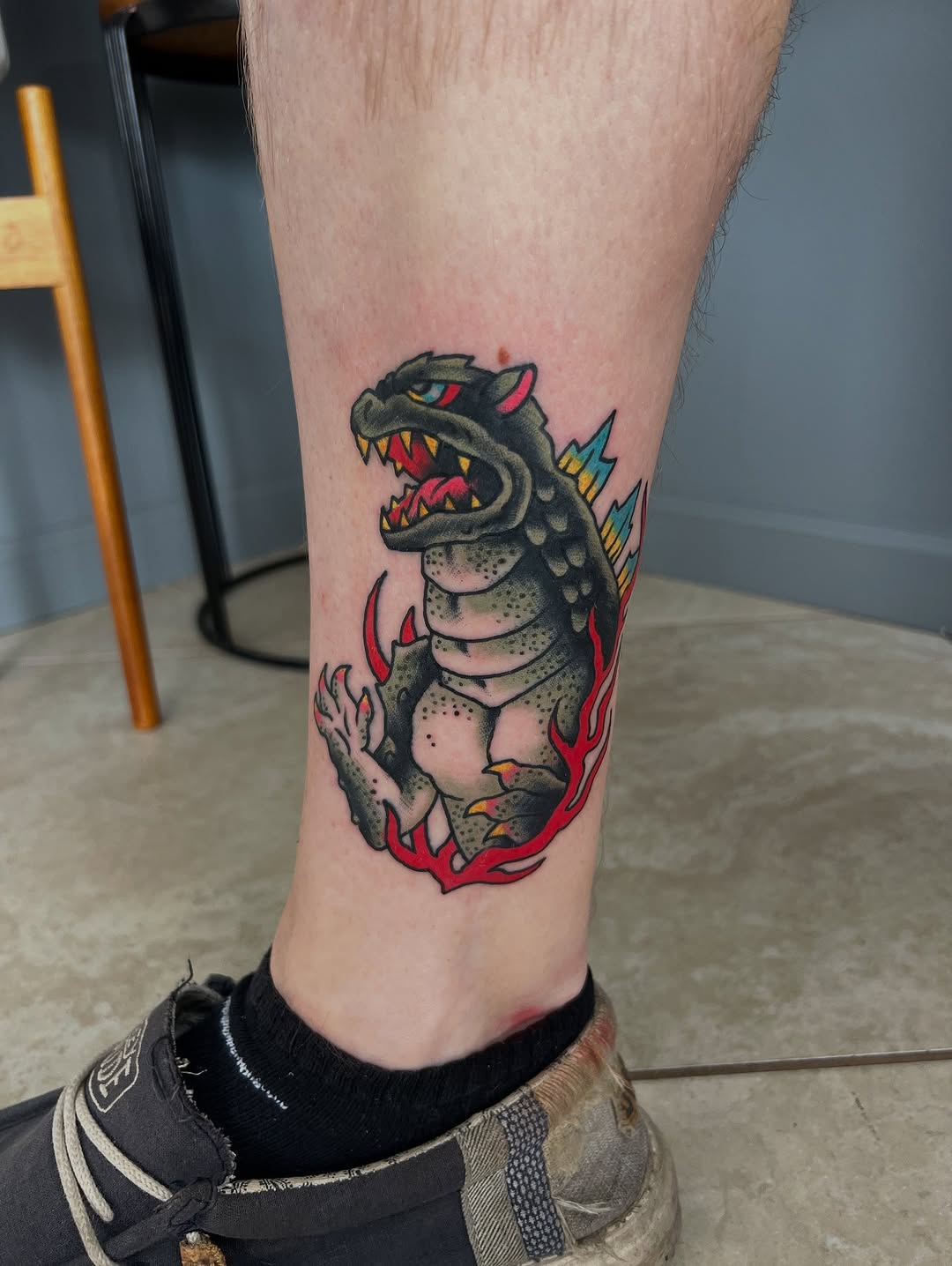 Tattoo by @garrettxjerome โ new_school