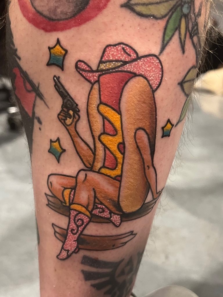 Tattoo by @garrettxjerome โ new_school