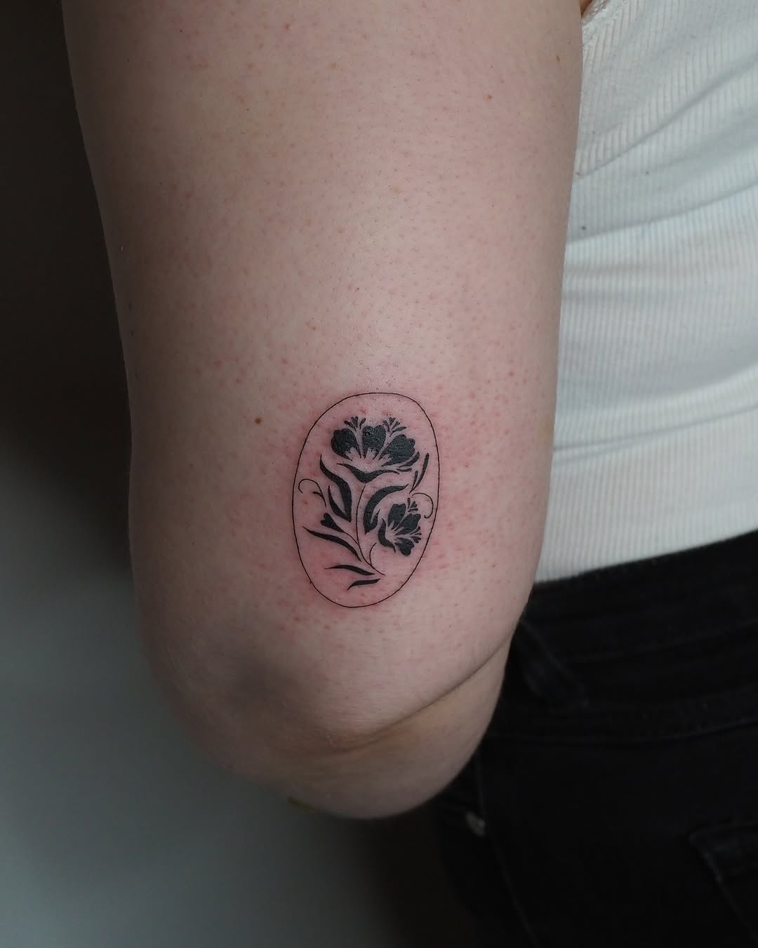 Tattoo by @aeyetat โ blackwork, ornamental