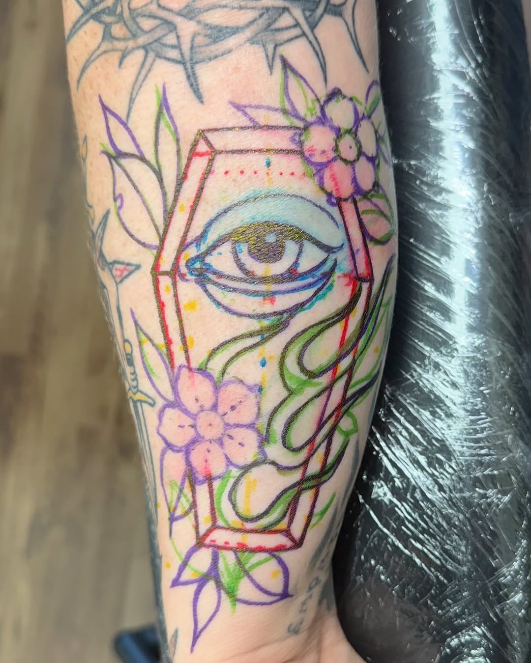 Tattoo by @sterling_tattoos β fine_line, illustrative