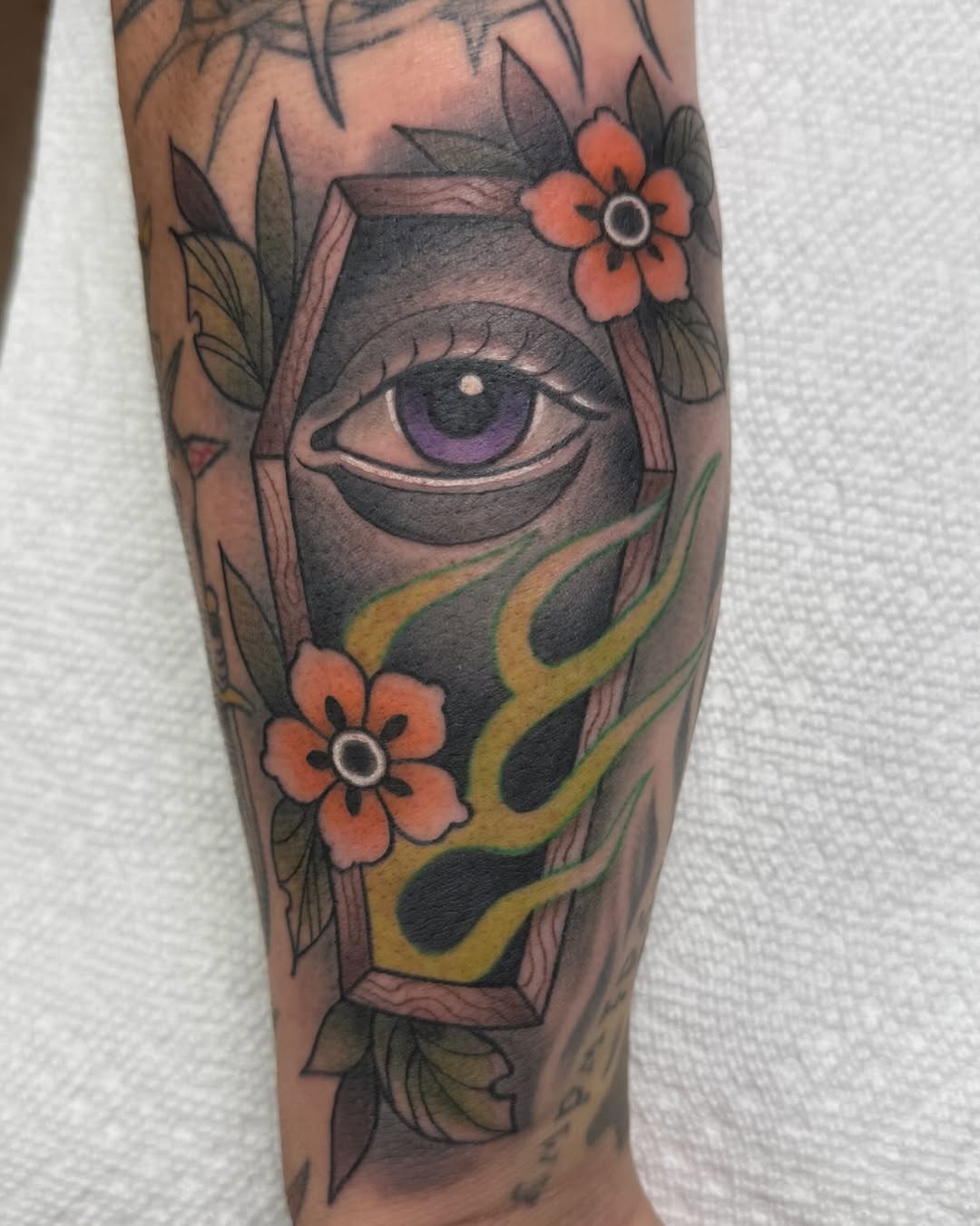 Tattoo by @sterling_tattoos β american_traditional, black_and_grey