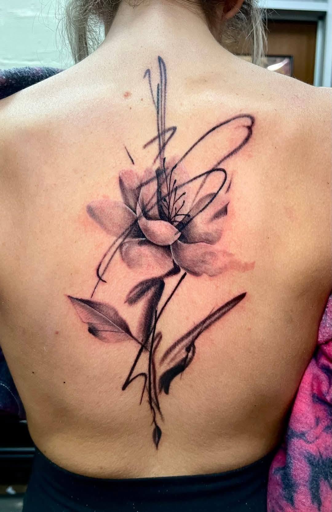 Tattoo by @c_lupori — black_and_grey, fine_line