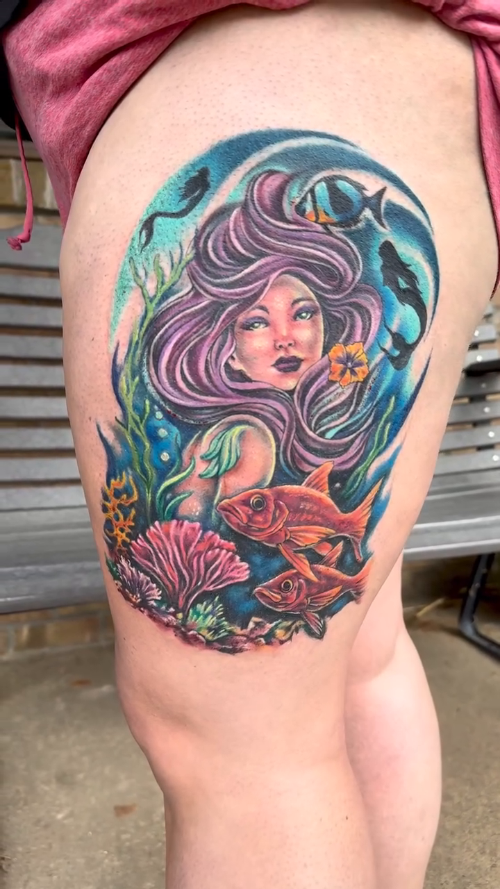 Tattoo by @justin_hofmeister_ — neo_traditional, realism