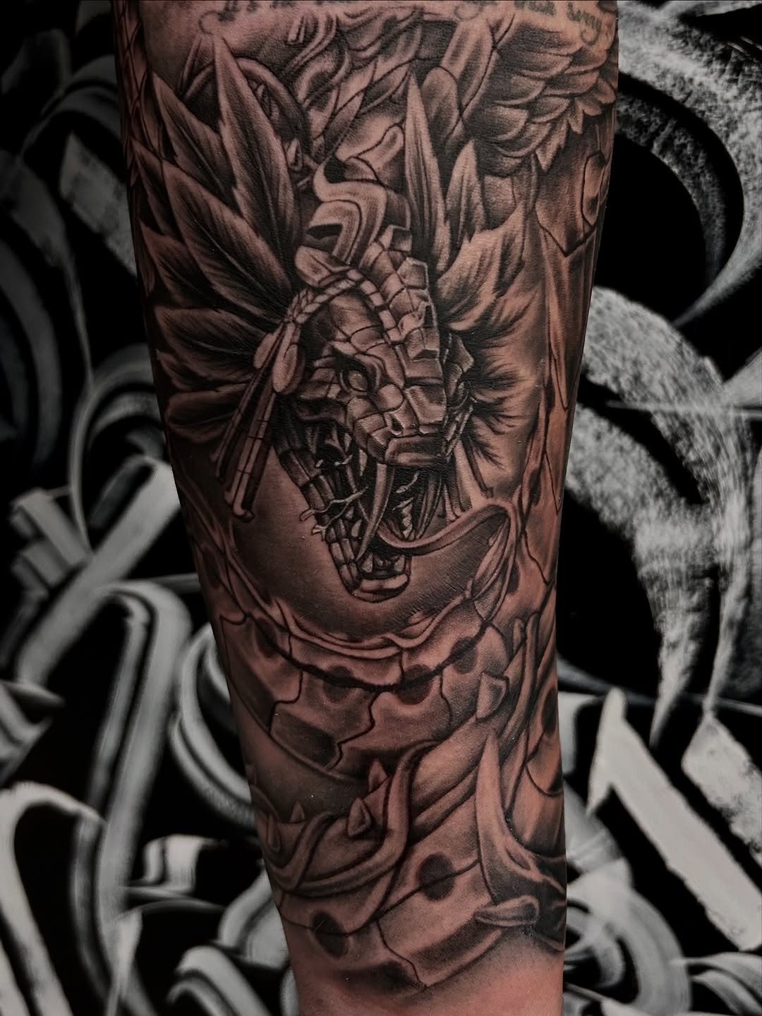 Tattoo by @artjimenez_tattoo — realism, black_and_grey