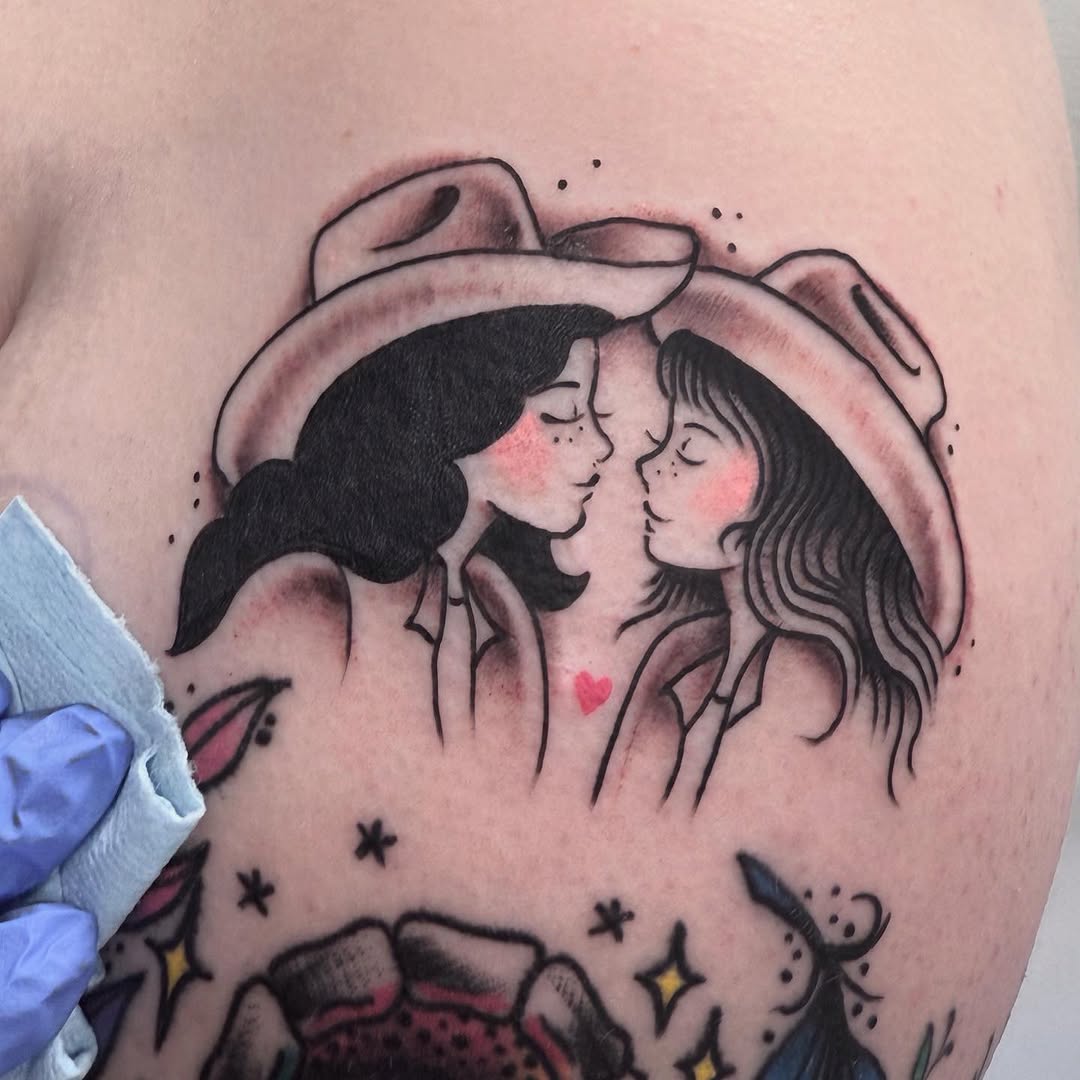 Tattoo by @chelstattoos — american_traditional, illustrative