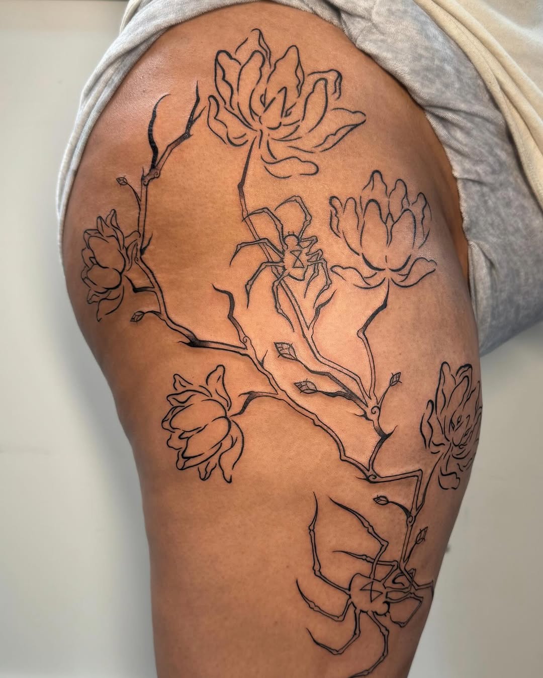 Tattoo by @kittystitches.ink — fine_line, illustrative