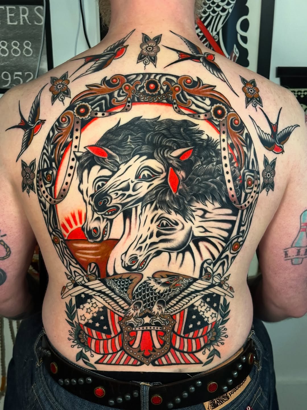 Tattoo by @lingerfeldtx — american_traditional, illustrative