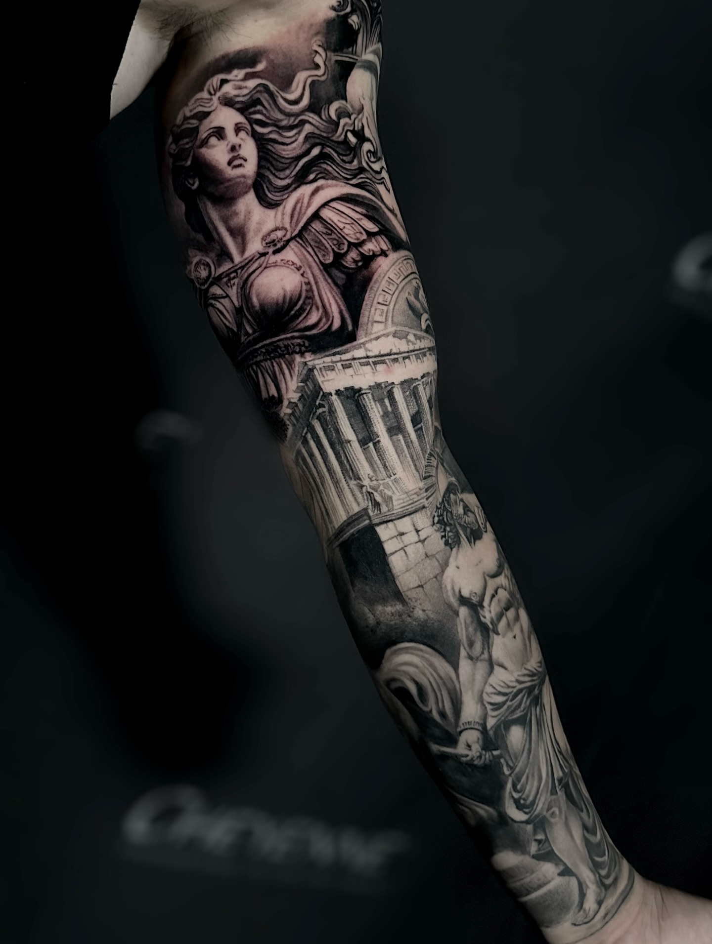 Tattoo by @giuseppe_gibi_bonelli — realism, black_and_grey