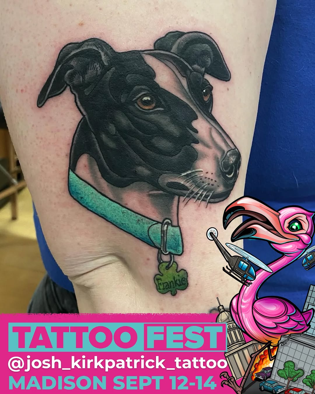 Tattoo by @josh_kirkpatrick_tattoo — realism, black_and_grey