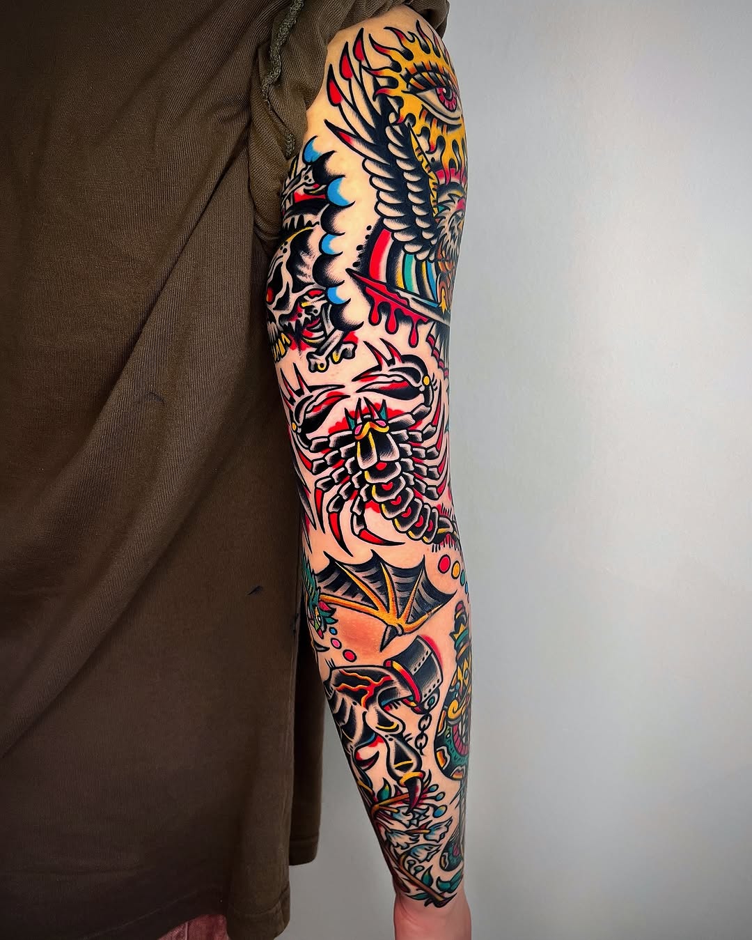 Tattoo by @homoo_tattooer — american_traditional