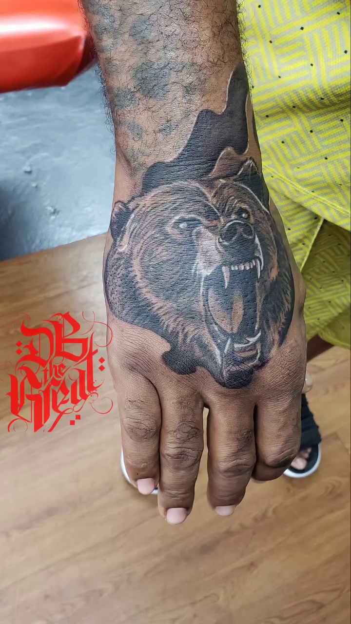 Tattoo by @dbtattooman — realism, black_and_grey