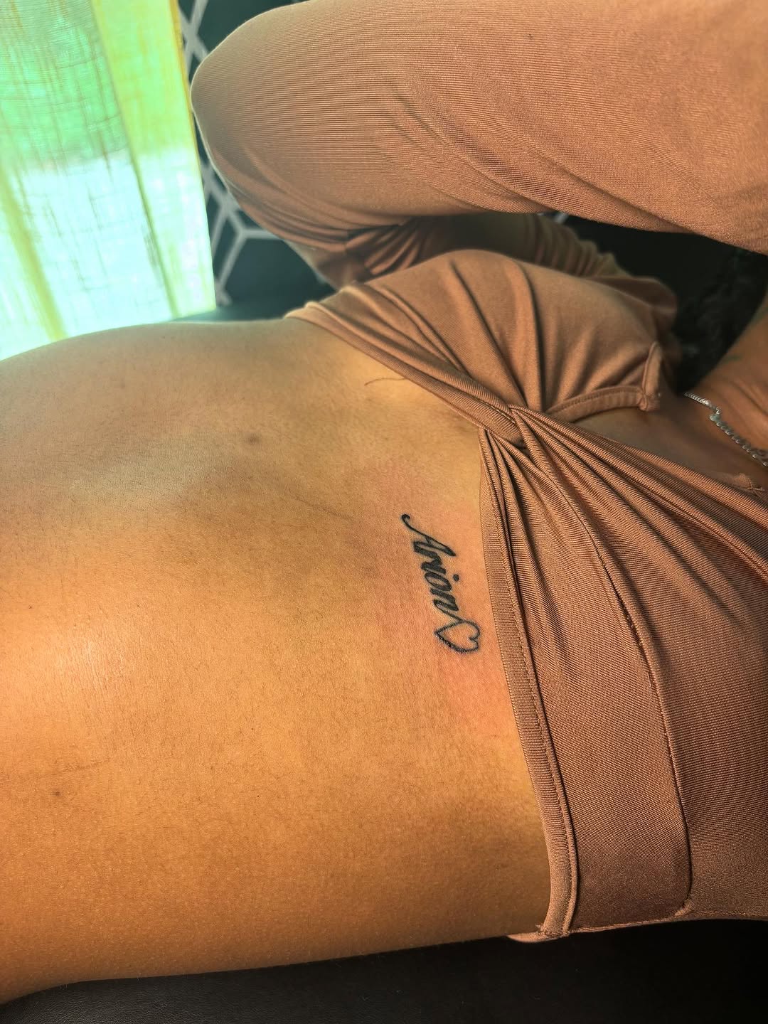 Tattoo by @mciinks — lettering_script, fine_line