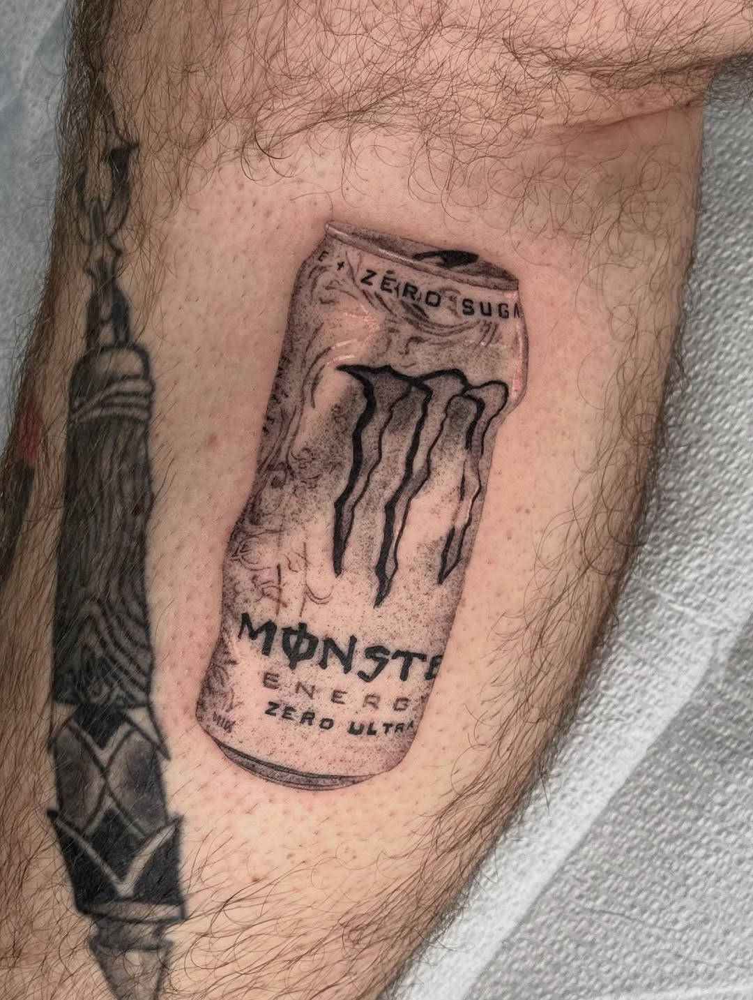 Tattoo by @truett_ink — realism, black_and_grey