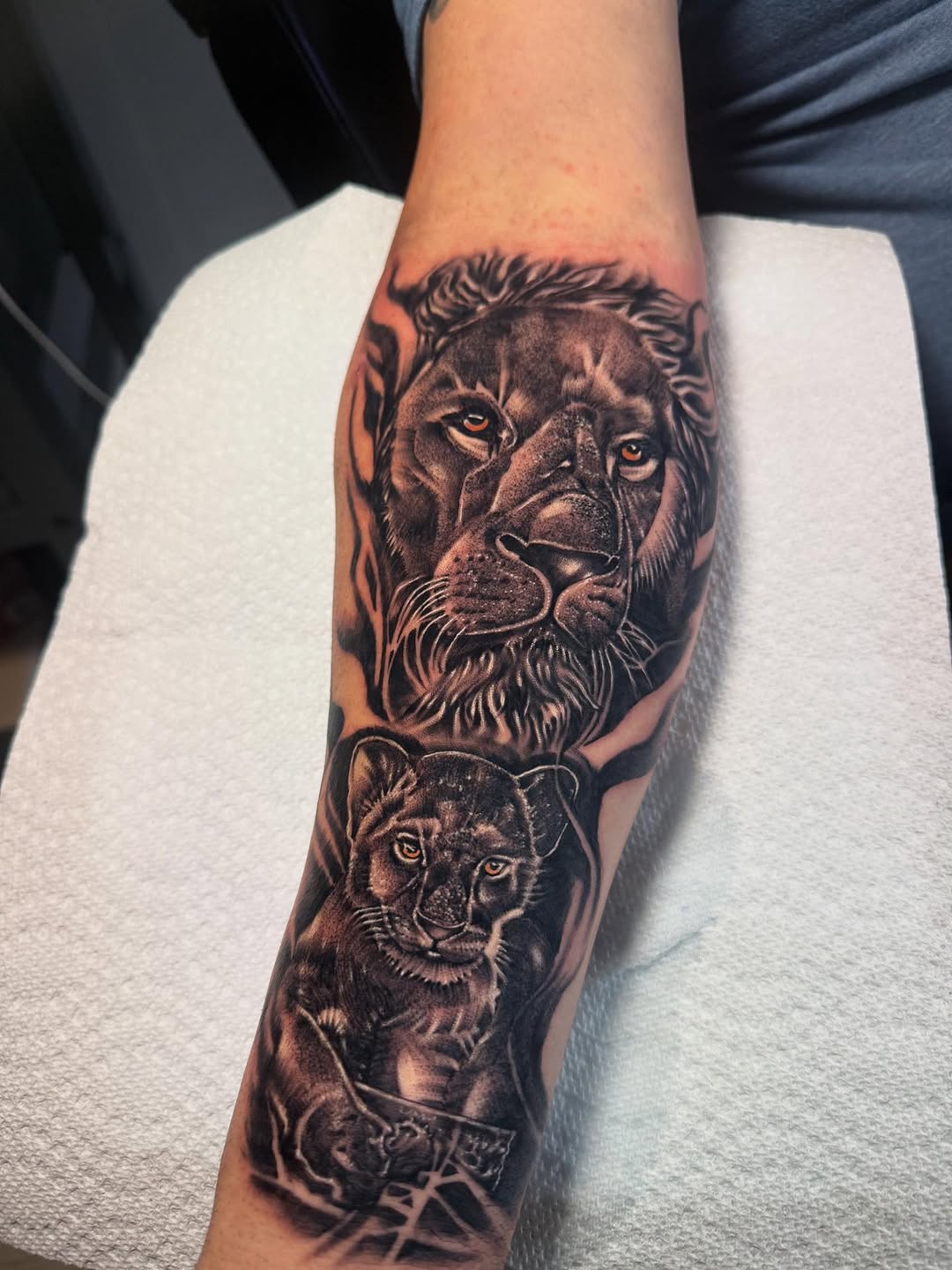 Tattoo by @steve_tattoo87 — realism, black_and_grey