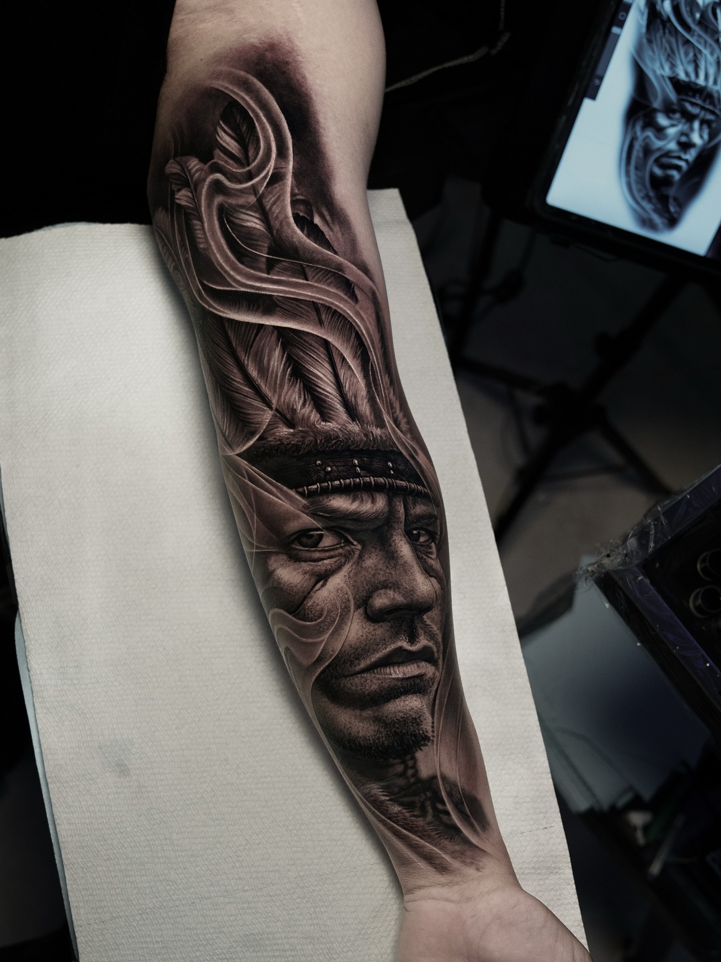 Tattoo by @_garart_ — realism, black_and_grey