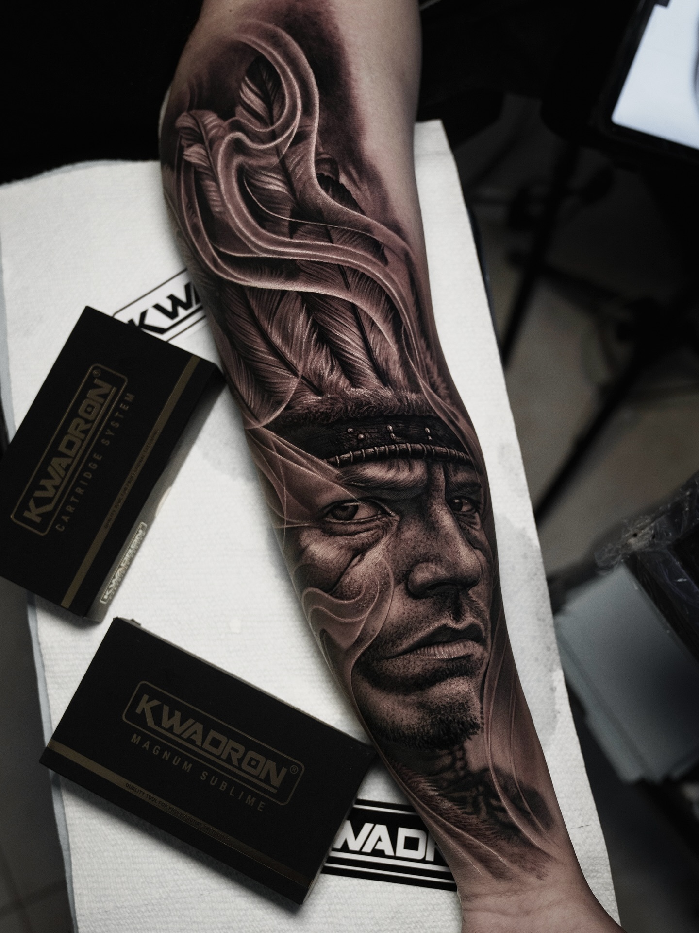 Tattoo by @_garart_ — realism, black_and_grey