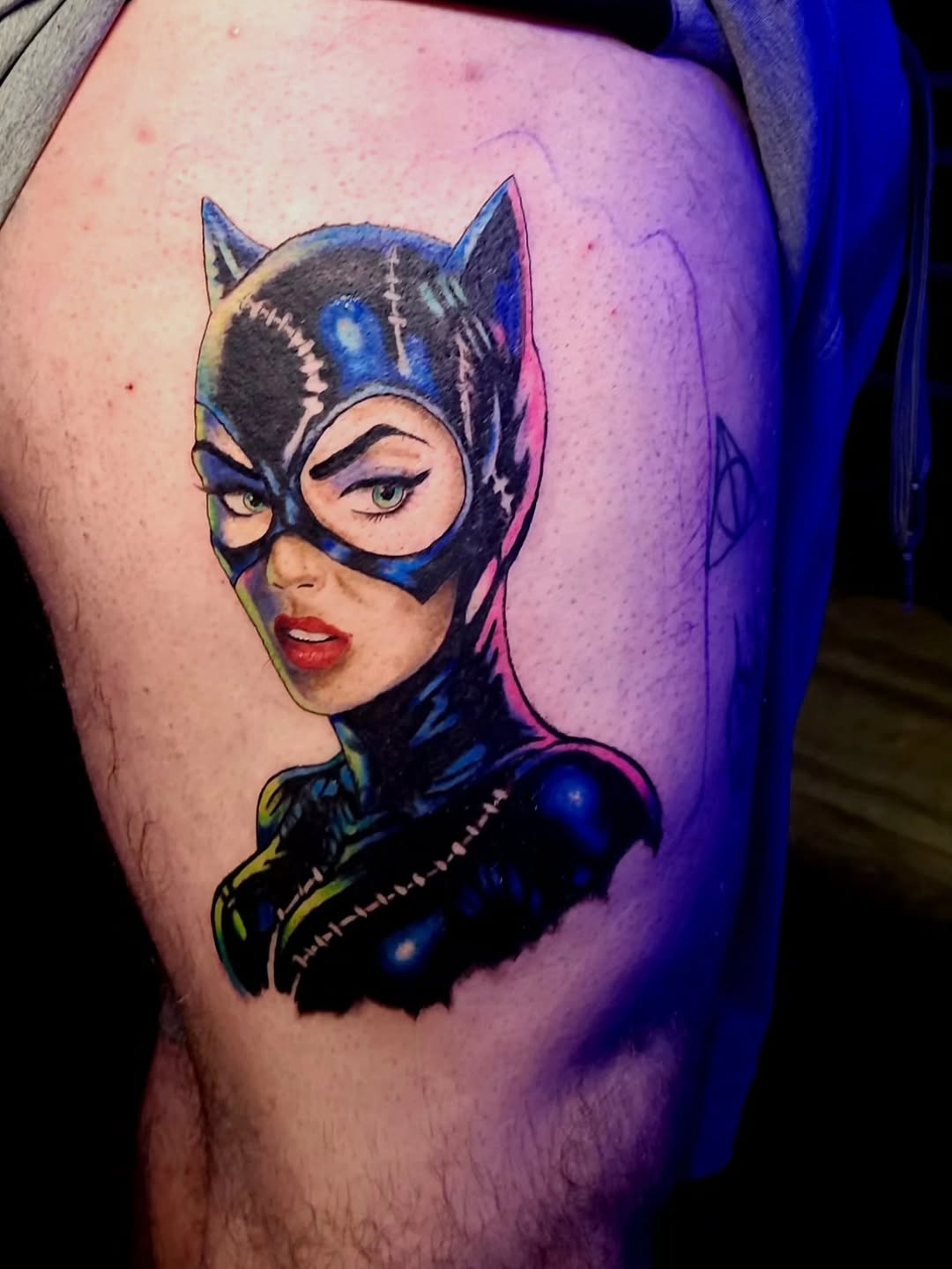 Tattoo by @karleyinks — realism, trash_polka