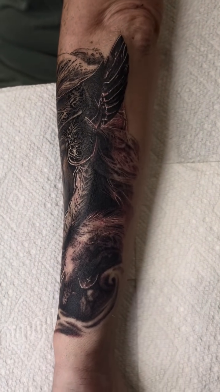 Tattoo by @vicentetattoos β realism, dark_realism