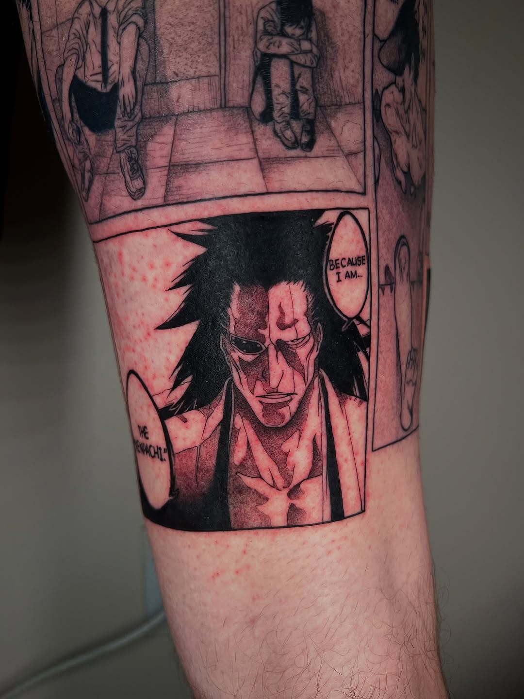 Tattoo by @anthnybr — black_and_grey