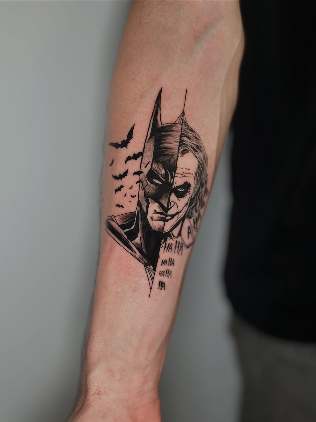 Tattoo by @aj_inkvillage — black_and_grey