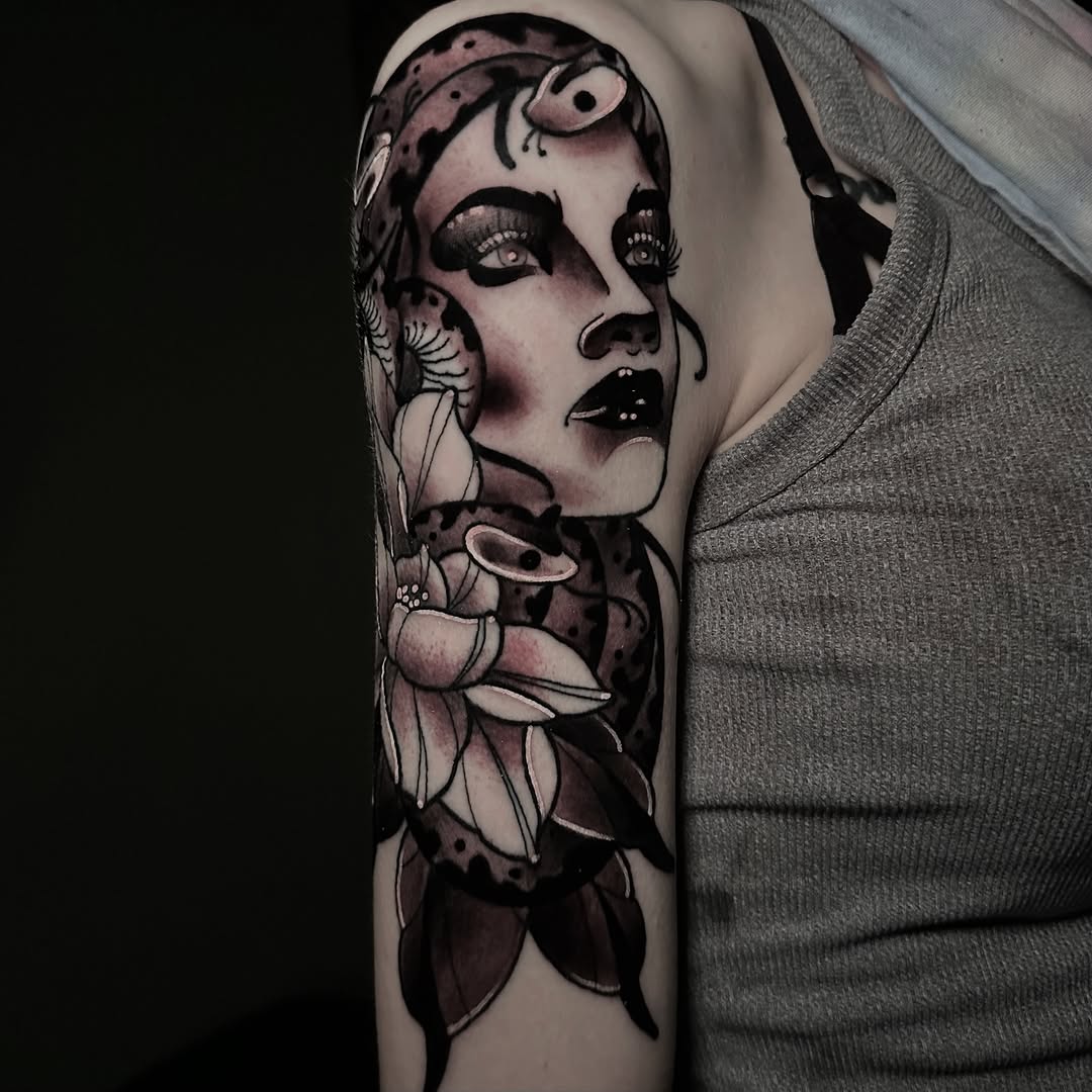 Tattoo by @gillianmarietattoo — neo_traditional, illustrative
