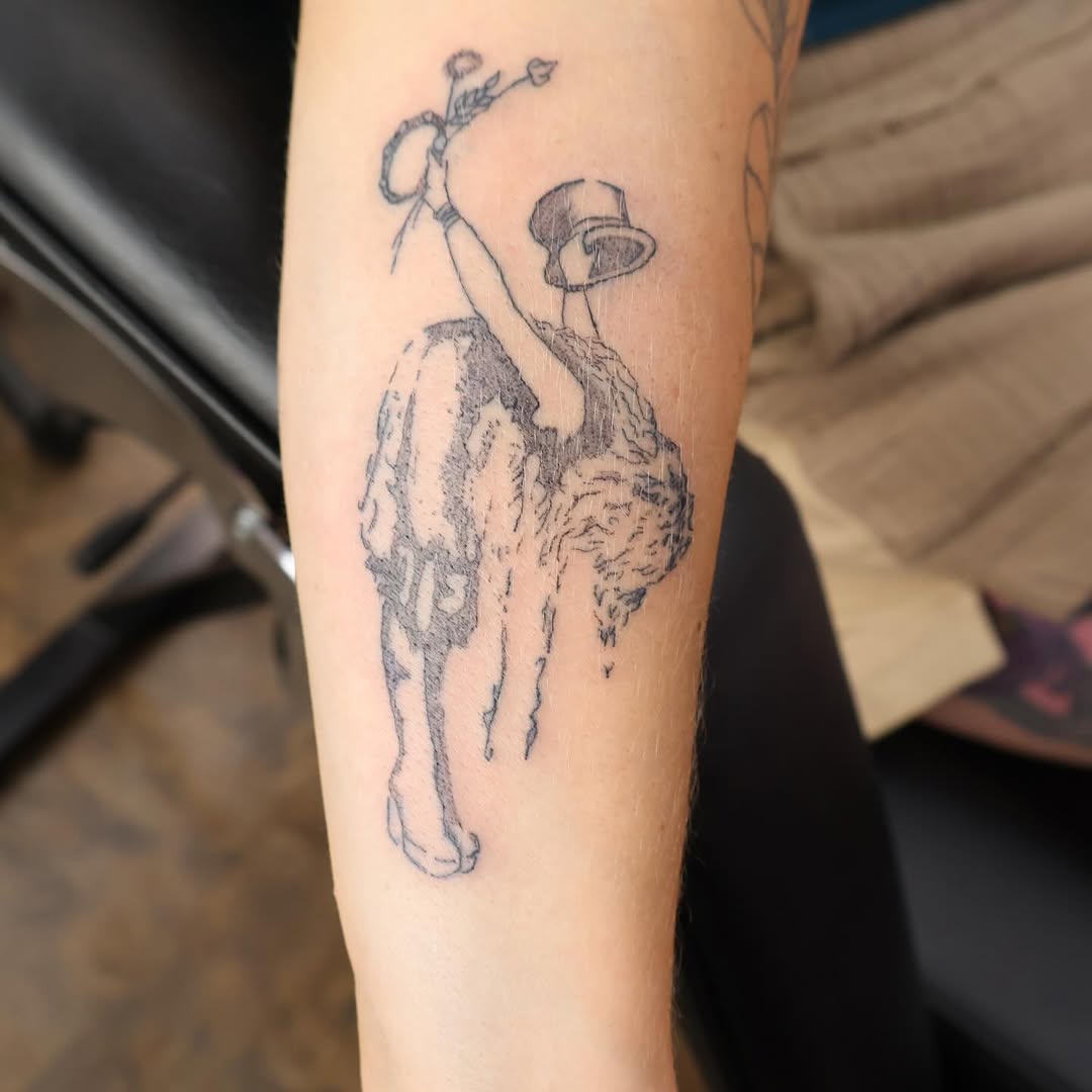 Tattoo by @tolzinink — sketch