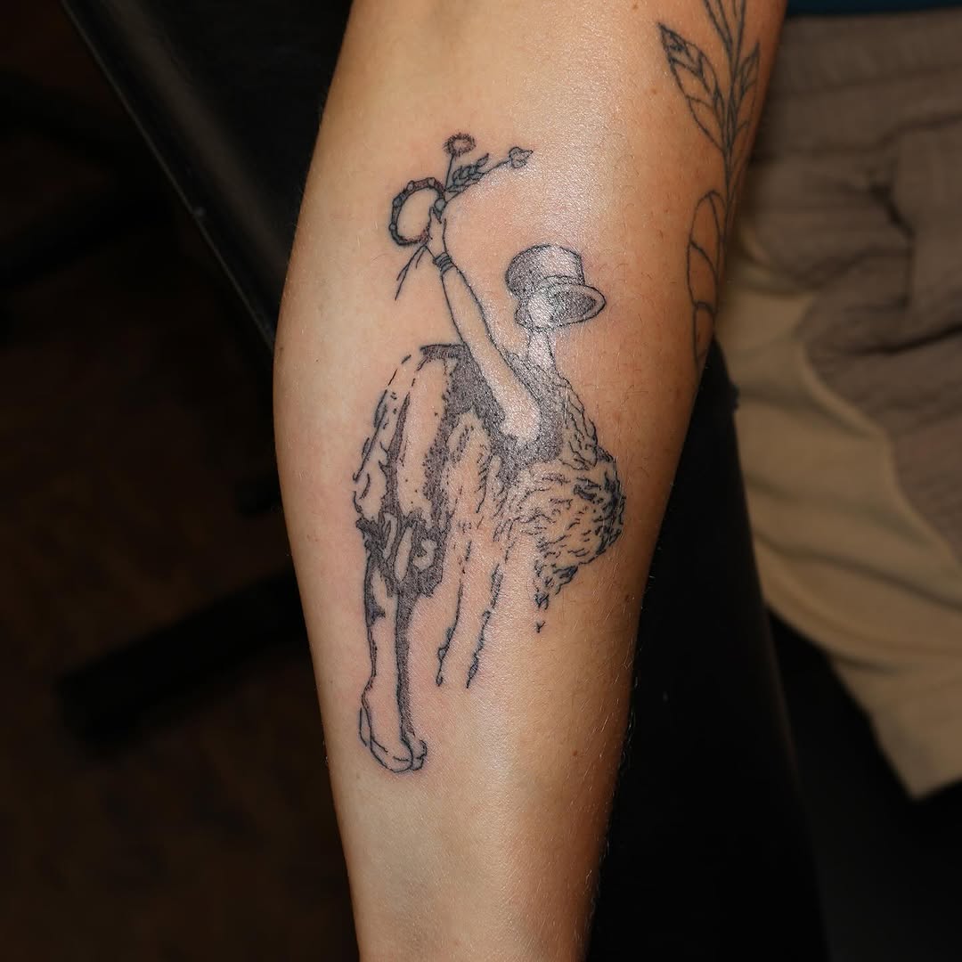 Tattoo by @tolzinink — sketch