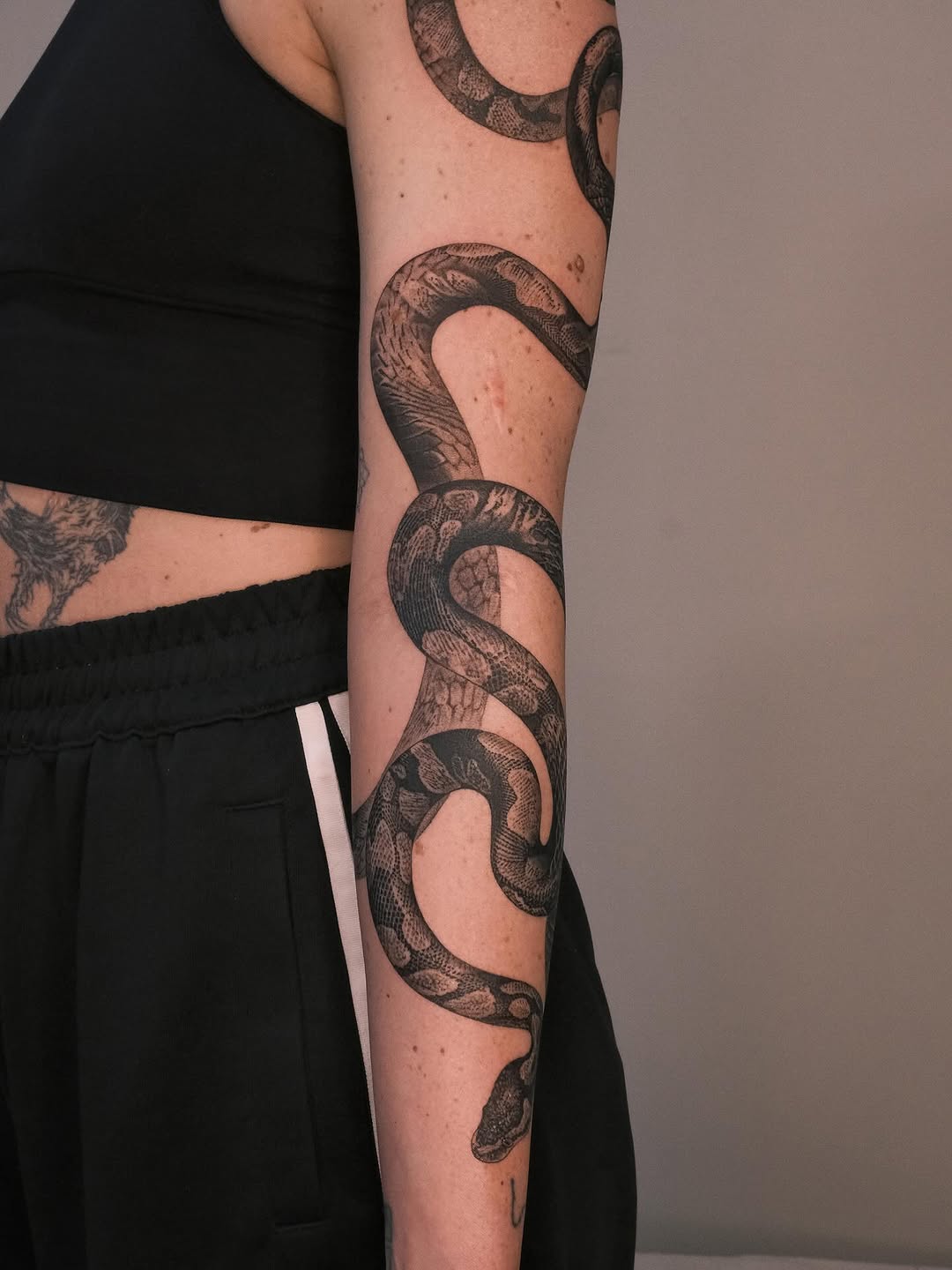 Tattoo by @choseung.ink — realism, black_and_grey