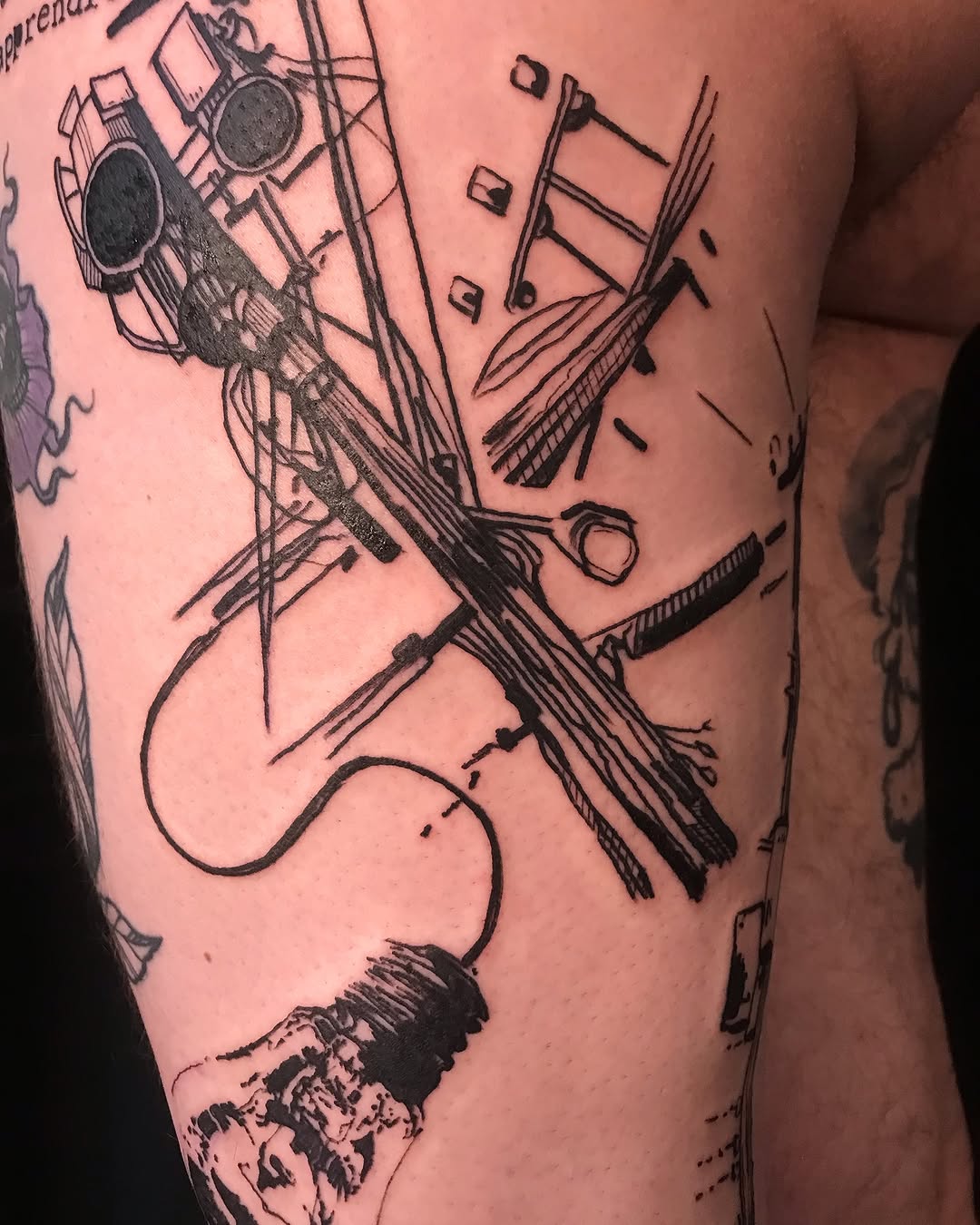 Tattoo by @no.aka.ttt — illustrative, black_and_grey