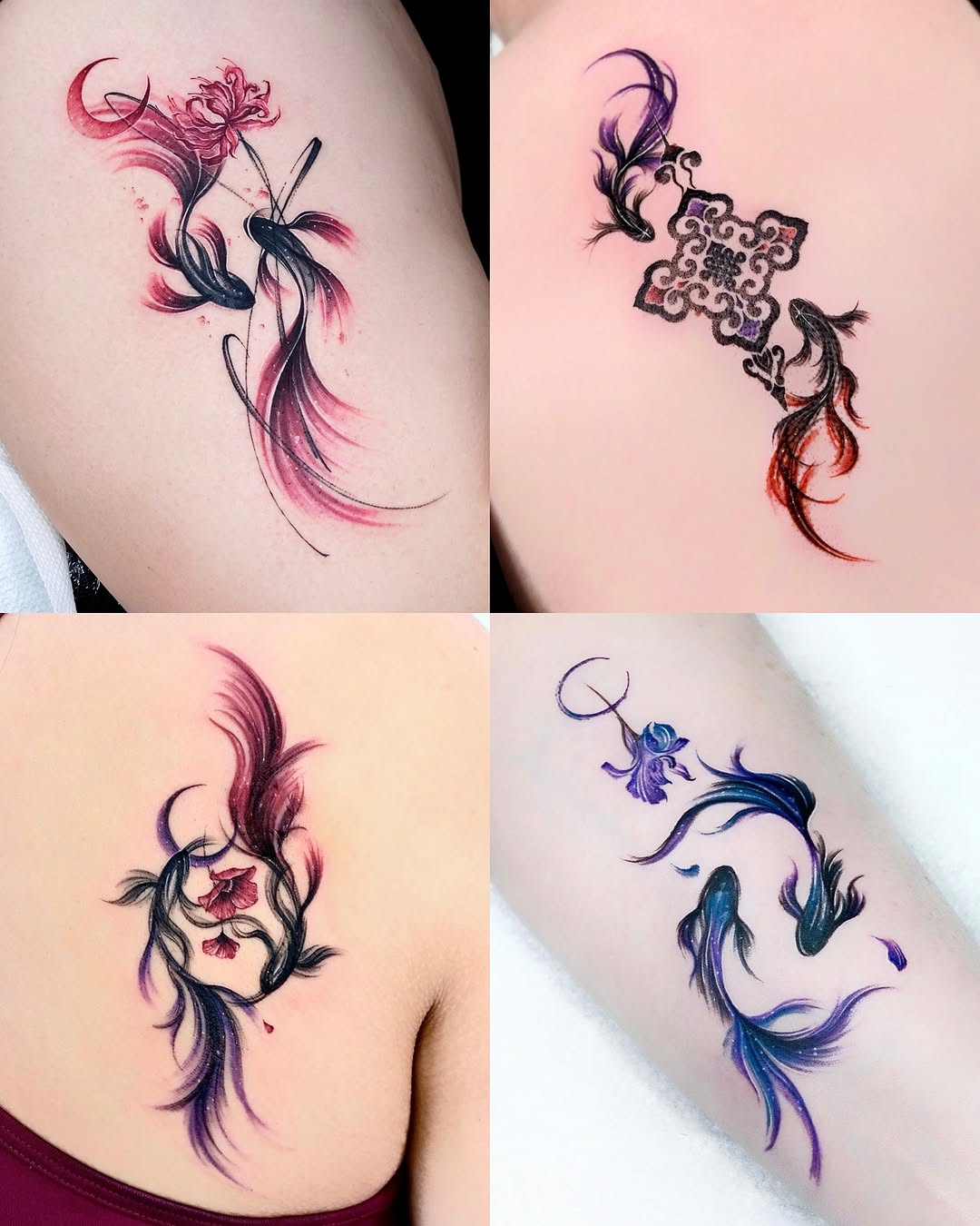 Tattoo by @suryo.tattoo — illustrative, watercolor