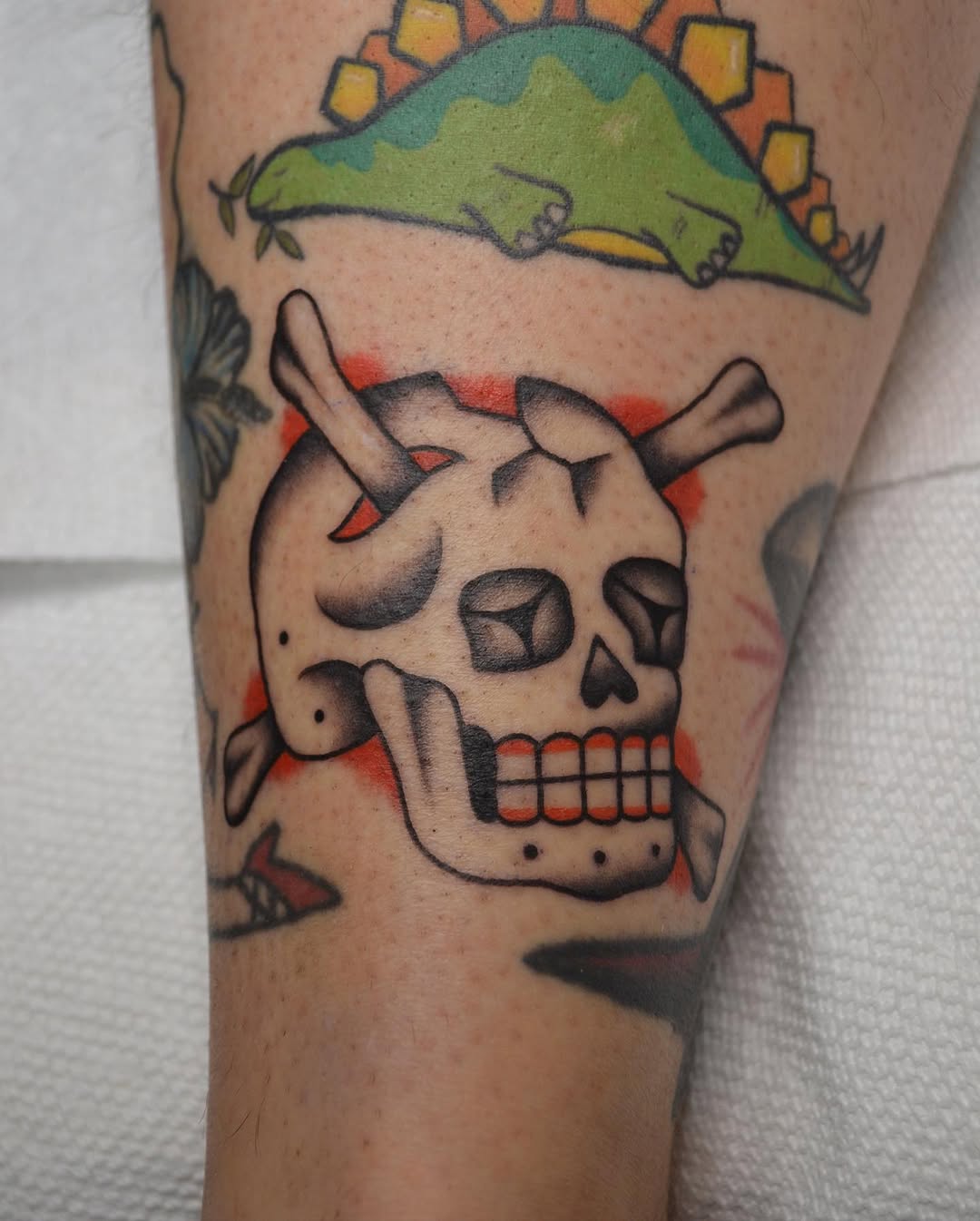 Tattoo by @vulgarviolets — american_traditional