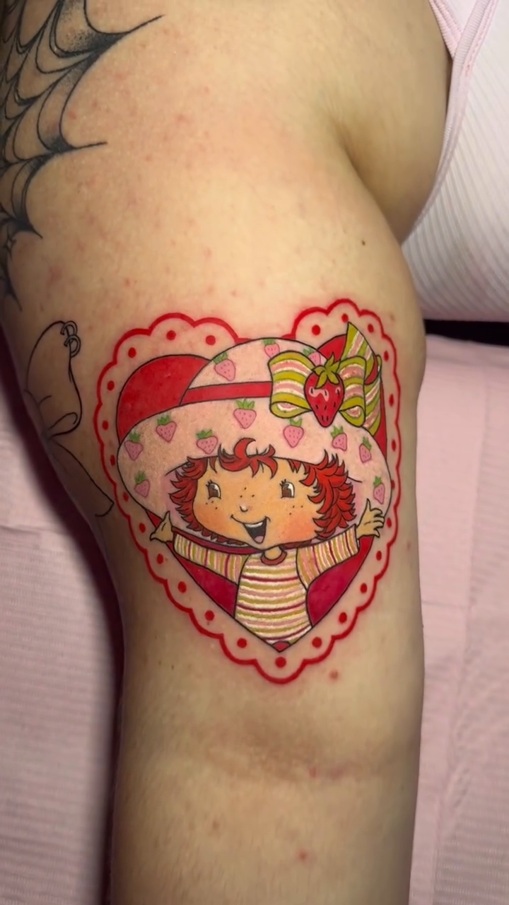 Tattoo by @patience.m_tattoos — anime