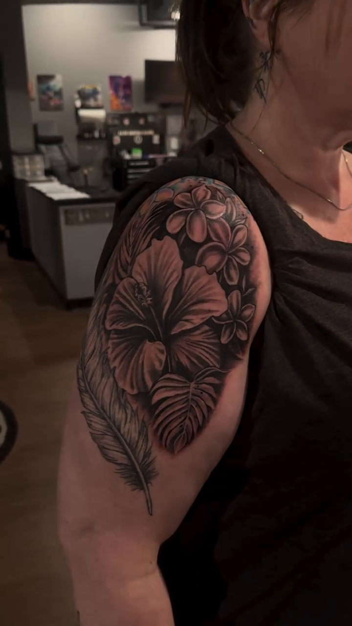 Tattoo by @inkbyj2 — black_and_grey, realism