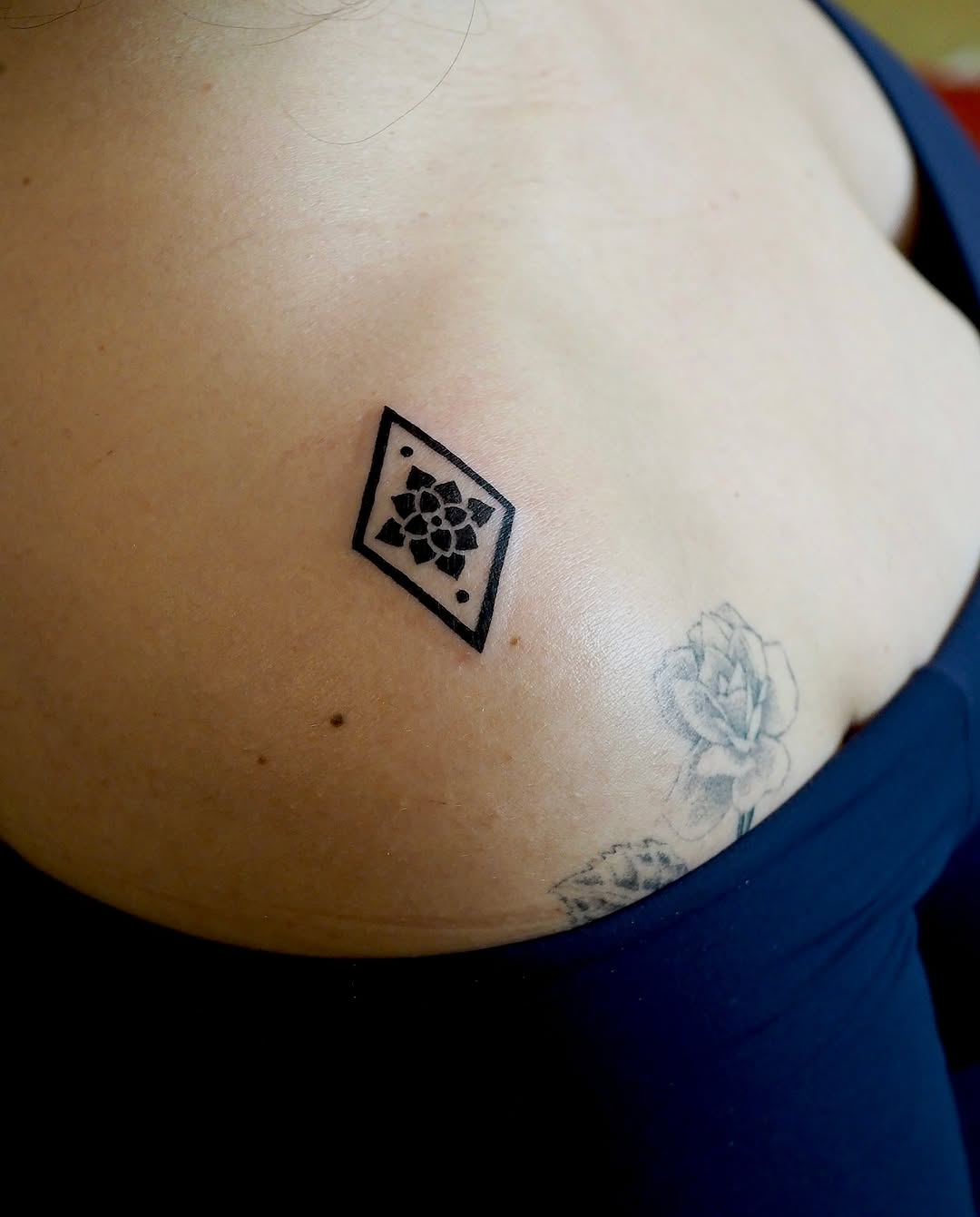 Tattoo by @aeyetat โ geometric, blackwork
