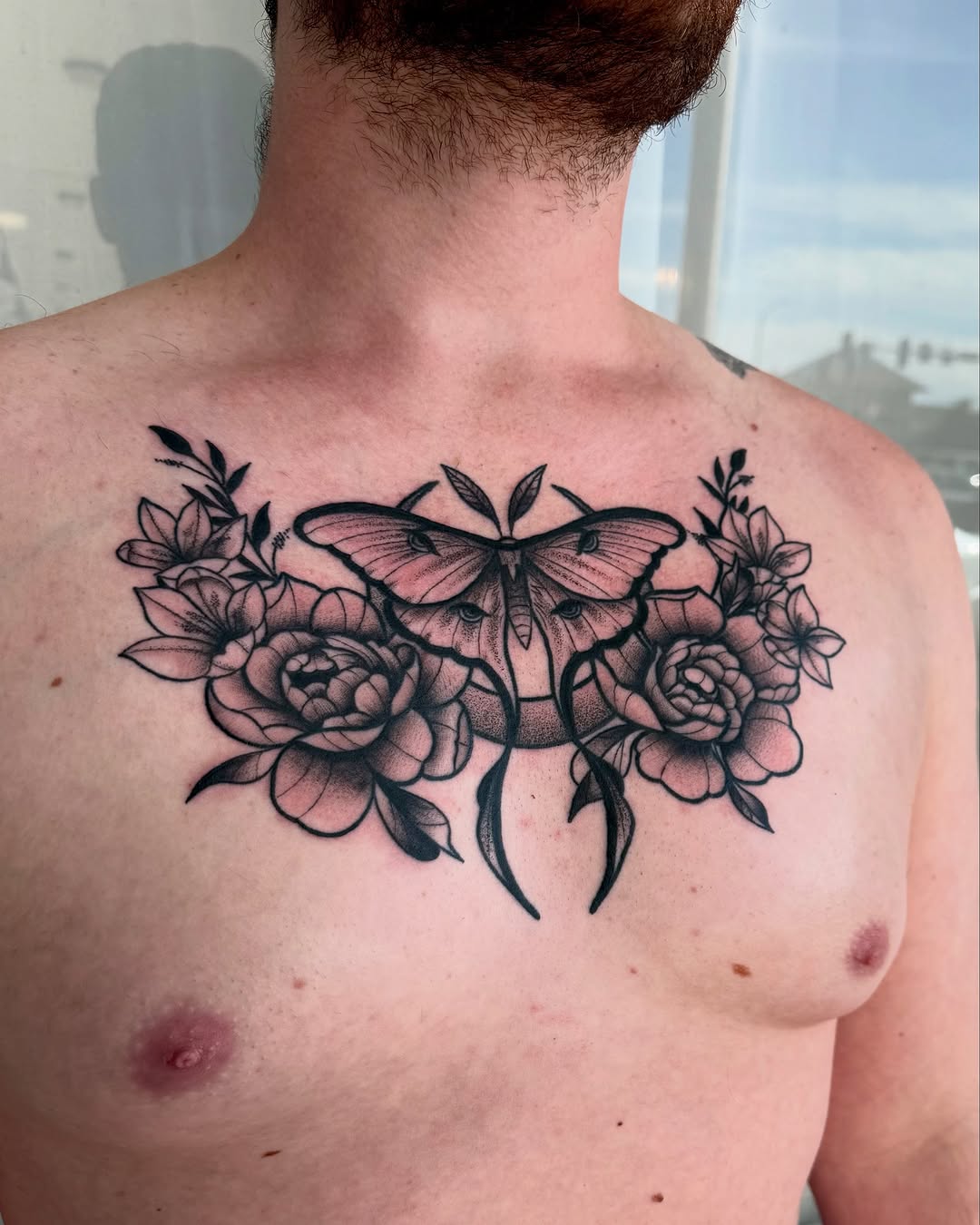 Tattoo by @call.me_d.addie — black_and_grey, fine_line