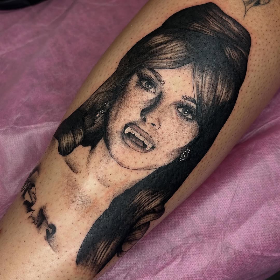 Tattoo by @inkedbysav โ realism, black_and_grey