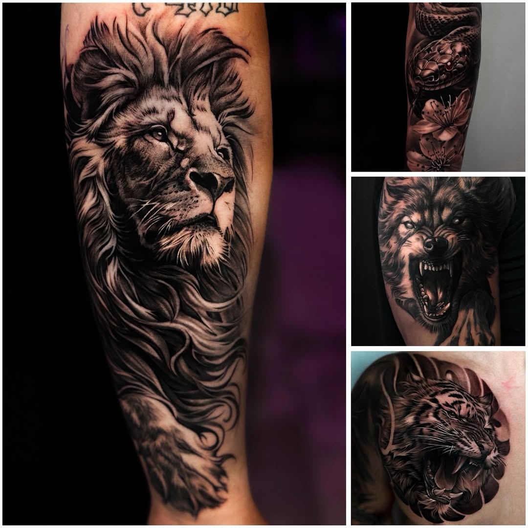 Tattoo by @mr.tea0801 — realism, black_and_grey