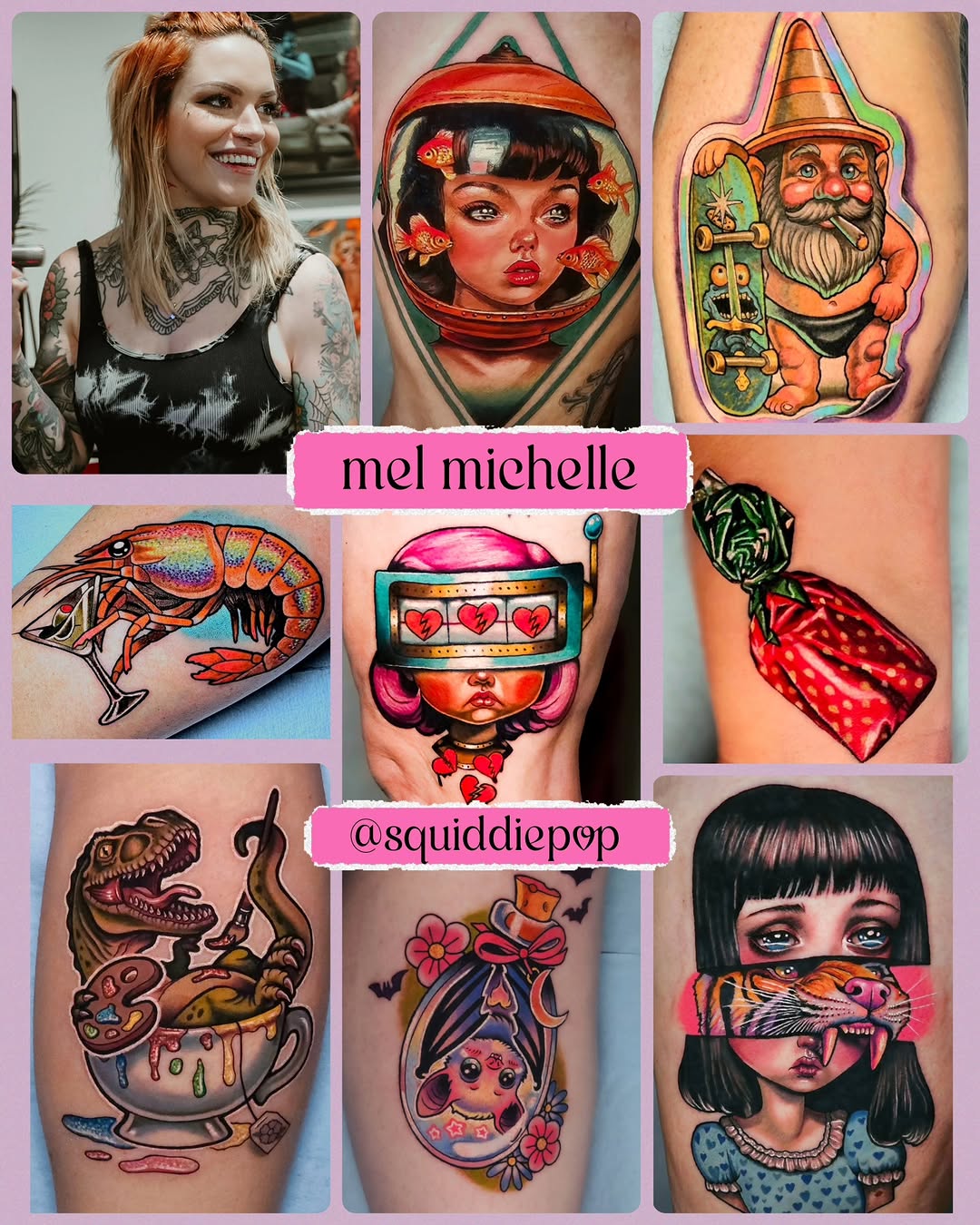 Tattoo by @squiddiepop — new_school, realism