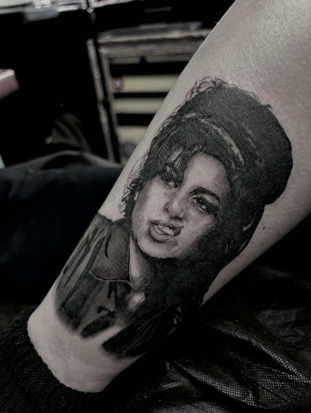 Tattoo by @clack.clack.clack — realism, black_and_grey