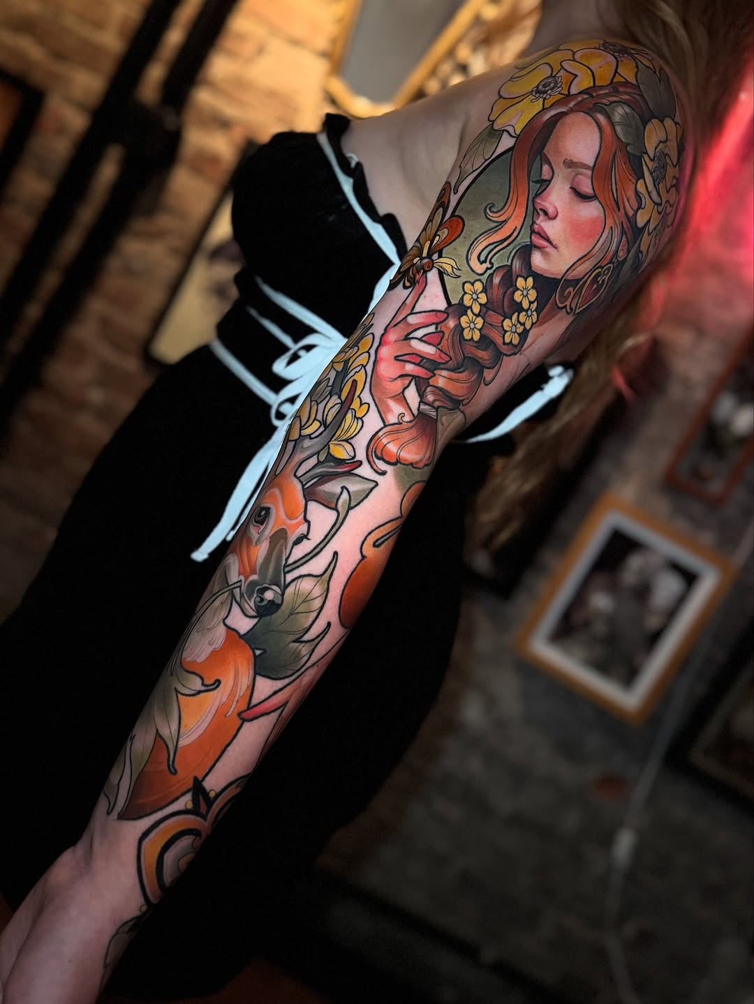 Tattoo by @matttruiano — neo_traditional, realism