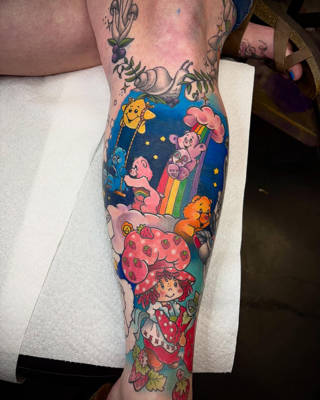 Tattoo by @dobbystattoos — new_school, anime