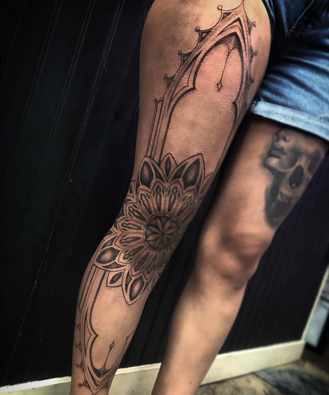 Tattoo by @cassandratattoos — geometric, ornamental